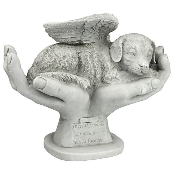 Design Toscano In God's Hands Dog Memorial Statue - KY69912