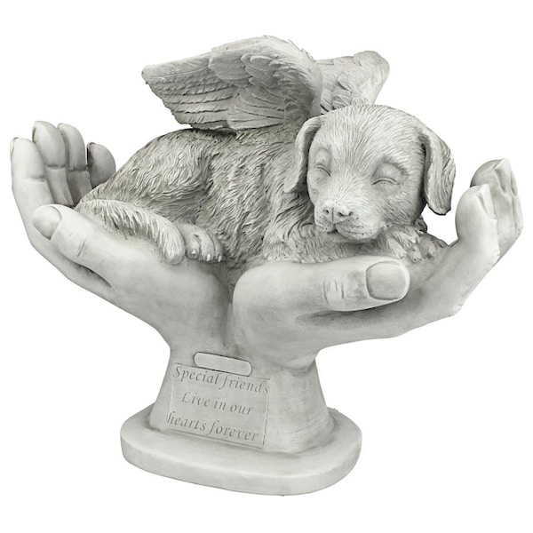 Design Toscano In God's Hands Dog Memorial Statue - KY69912