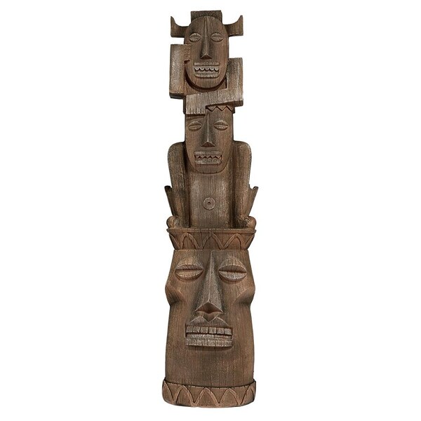 Design Toscano Tiki Gods Statue: Gods of the Three Pleasures - NG31188