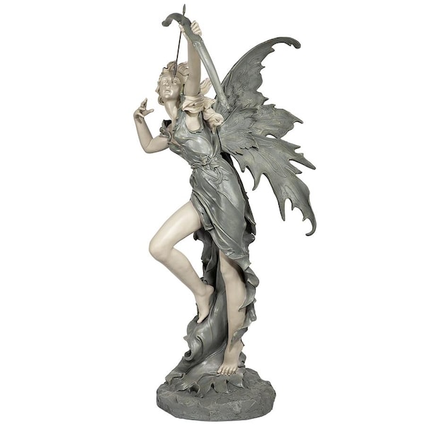 Design Toscano Rhiannon the Archer Garden Fairy Statue: Large - CL4974