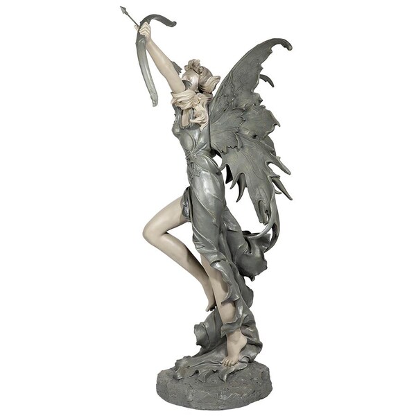 Design Toscano Rhiannon the Archer Garden Fairy Statue: Large - CL4974