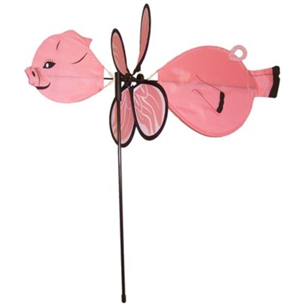 In The Breeze 21 x 12 Baby Pig with Weather Resistant Polyester Fabric - ITB2840
