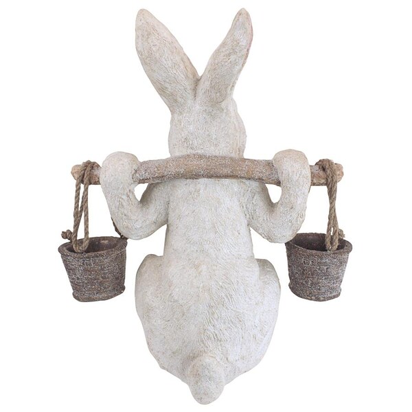 Design Toscano Ezekiel Rabbit, the Yokes on Him Easter Bunny Statue - FU35349
