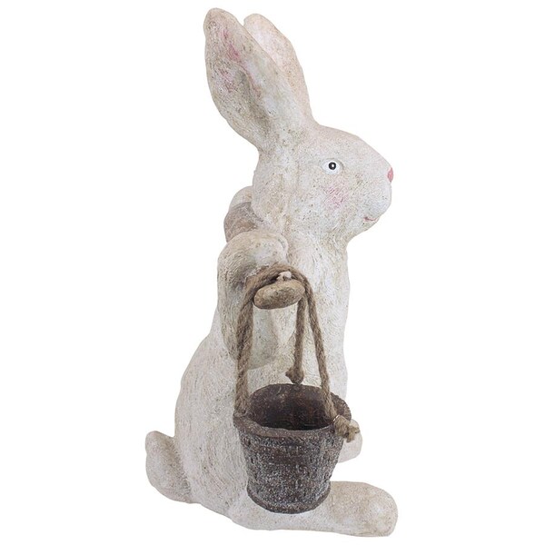 Design Toscano Ezekiel Rabbit, the Yokes on Him Easter Bunny Statue - FU35349