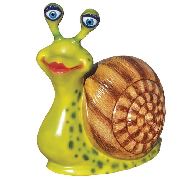 Design Toscano Madame Escargot, Enormous Garden Snail Statue - NE867158