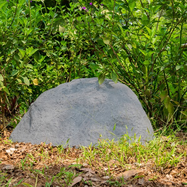 Gardenised Outdoor Natural Artificial Round Rock Decor for Gardens, Lawns, and Landscapes - QI004479