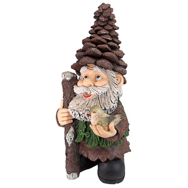Design Toscano Pinecone Percy Woodland Gnome Statue - FU84845