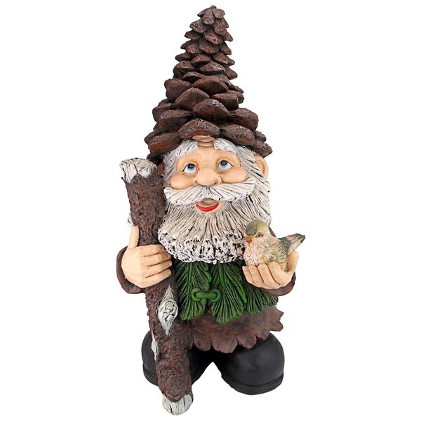 Design Toscano Pinecone Percy Woodland Gnome Statue - FU84845