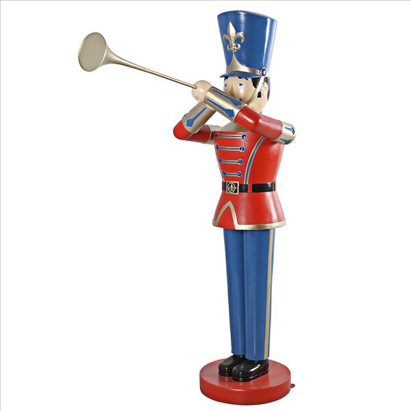 Design Toscano Large Trumpeting Soldier Statue - NE140007