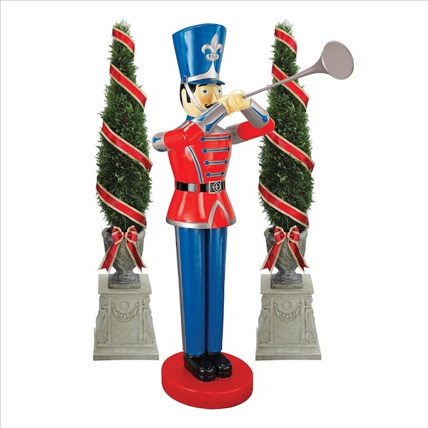Design Toscano Large Trumpeting Soldier Statue - NE140007