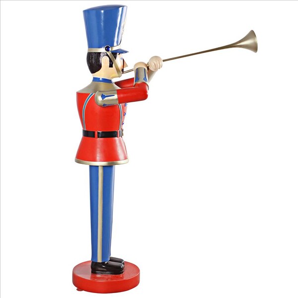 Design Toscano Large Trumpeting Soldier Statue - NE140007