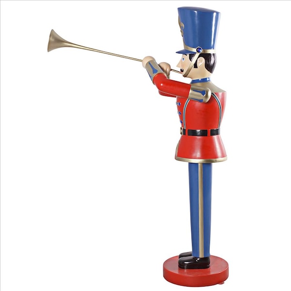 Design Toscano Large Trumpeting Soldier Statue - NE140007