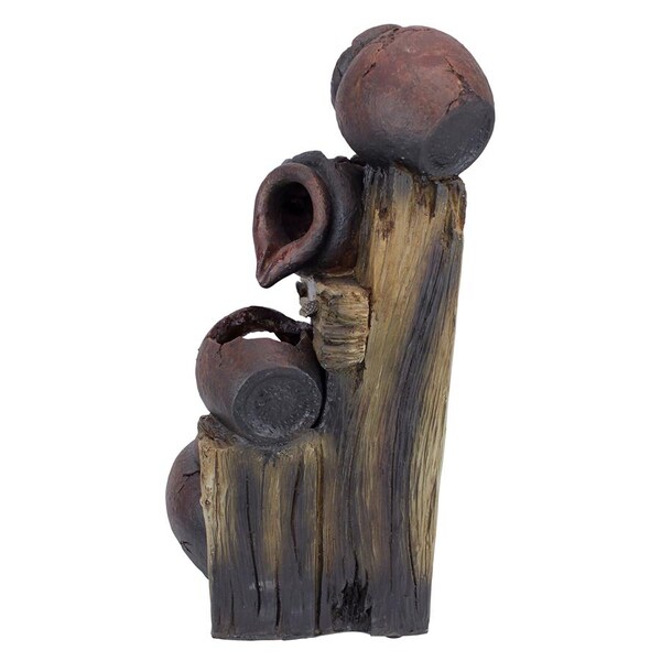 Design Toscano Casa Chianti Cascading Urns Illuminated Garden Fountain - QN164014