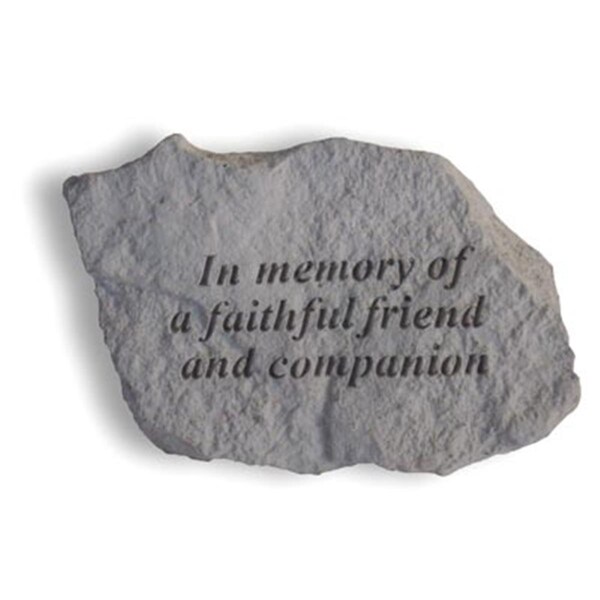 Kay Berry In Memory Of A Faithful Friend And Companion - Memorial - 5 Inches X 3.5 Inches - 79520