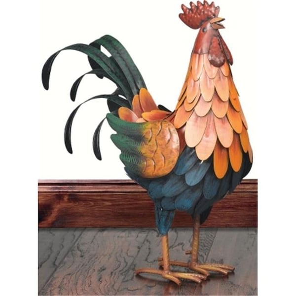 Regal Art & Gift Regal Art & Gift REGAL10190 Golden Rooster Dicor Medium - REGAL10190