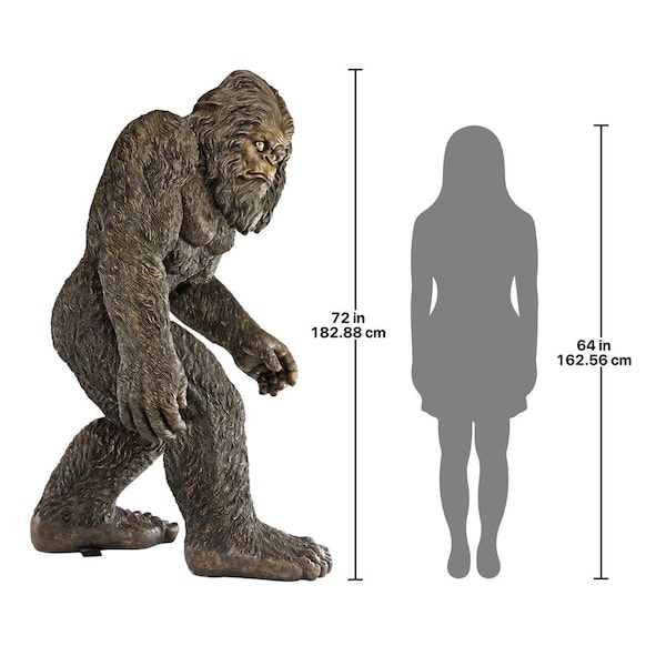 Design Toscano Bigfoot the Giant Life-size Yeti Statue - NE110119