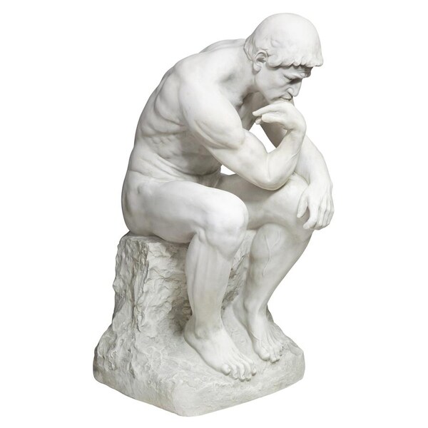 Design Toscano Rodin's Thinker Garden Statue: Estate - KY1335