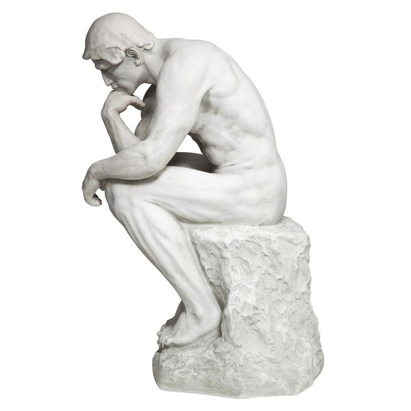 Design Toscano Rodin's Thinker Garden Statue: Estate - KY1335