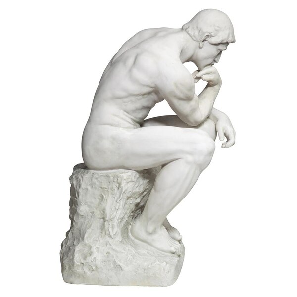 Design Toscano Rodin's Thinker Garden Statue: Estate - KY1335