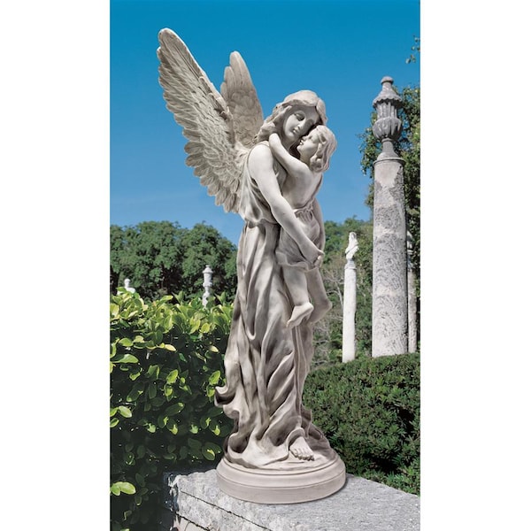 Design Toscano Heaven's Guardian Angel Garden Statue - KY1454