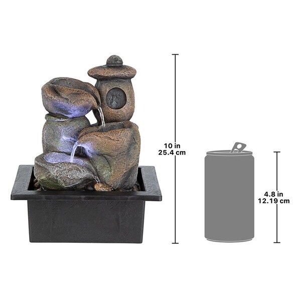 Design Toscano Nishi Japanese-Style Tabletop Fountain - SH205013