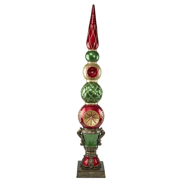 Design Toscano Ornament Topiary Illuminated Holiday Statue - DB477019
