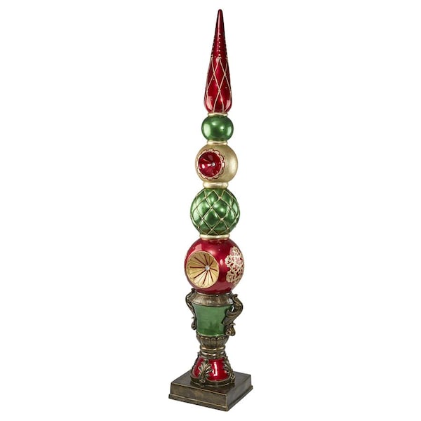 Design Toscano Ornament Topiary Illuminated Holiday Statue - DB477019