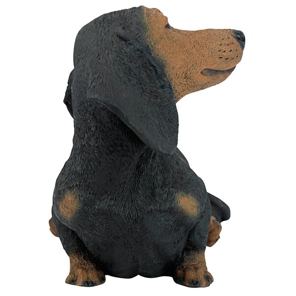 Design Toscano Black Dachshund Puppy Dog Statue - CF3237