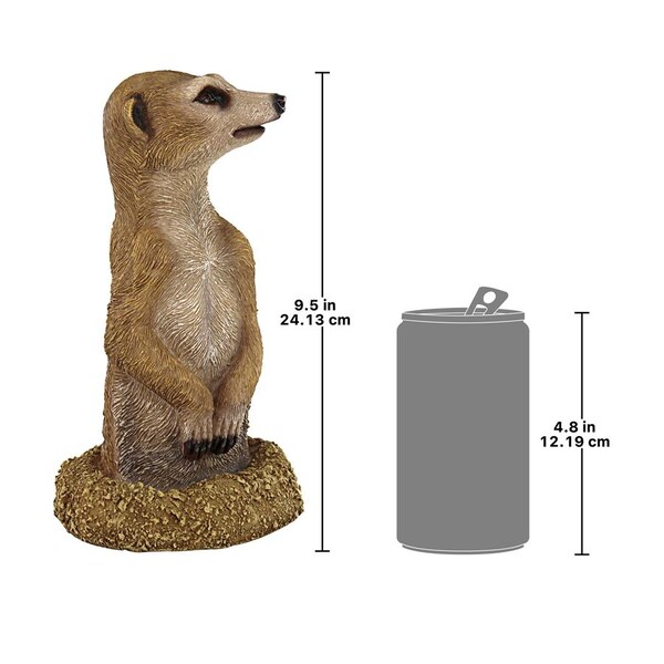 Design Toscano Hole in One African Meerkat Garden Statue: Each - QM3143400