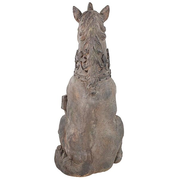 Design Toscano Linlithgow Palace Scottish Unicom Sentinel Statue: Set of Two - DS919380