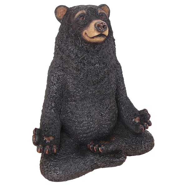 Design Toscano Being One with the Honey Zen Bear Statue - QM16037