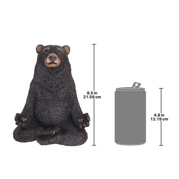Design Toscano Being One with the Honey Zen Bear Statue - QM16037