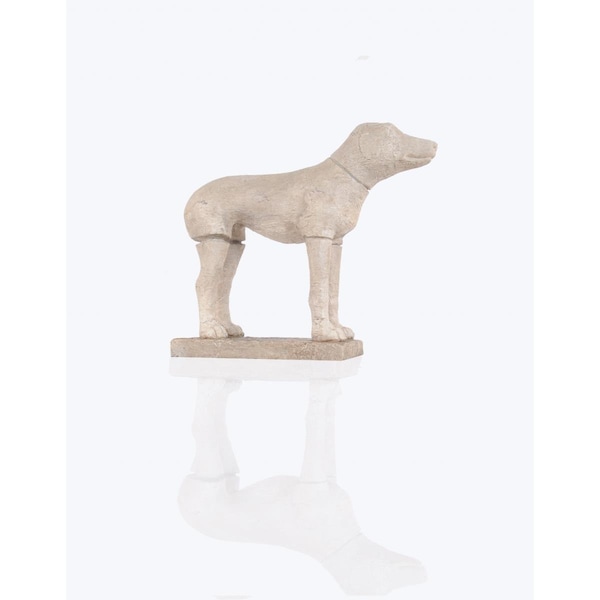 Palacedesigns Multi Color Dog Statue - 5 x 19.5 x 17 in. - PA3100267