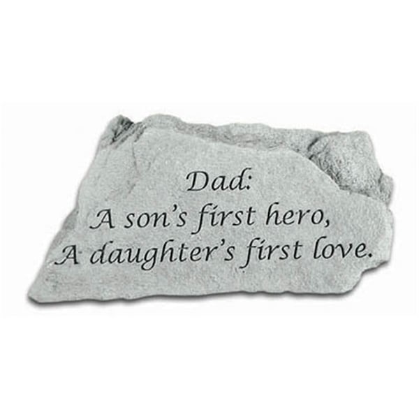 Berry Kay - Inc. Dad - A Sons First Hero - Memorial - 5.5 Inches x 3.25 Inches - 47020