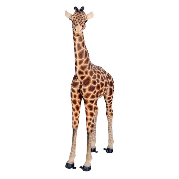Design Toscano Baako Grand Scale Baby Giraffe Garden Statue - NE120004