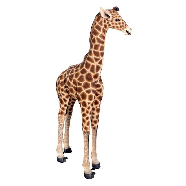 Design Toscano Baako Grand Scale Baby Giraffe Garden Statue - NE120004
