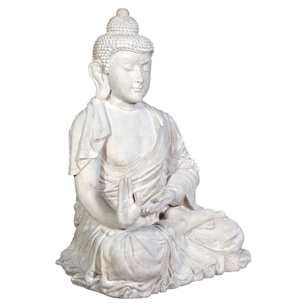 Design Toscano Noble Buddha of the Grande Temple: Sandstone, Giant - NE22724