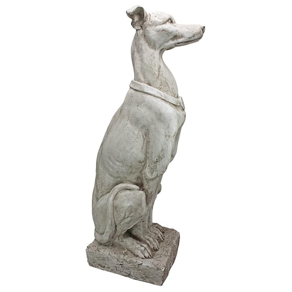 Design Toscano Art Deco Whippet Greyhound Sentinel Dog Statue: Set of Two - AL932920