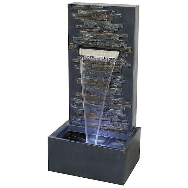 Design Toscano Modern Cascading Waterfall Wall Fountain - DW196023