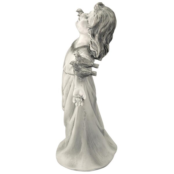 Design Toscano Basking in God s Glory Little Girl Statue: Small - JQ6965