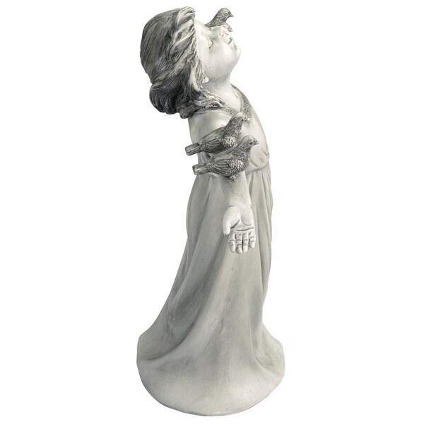 Design Toscano Basking in God s Glory Little Girl Statue: Small - JQ6965