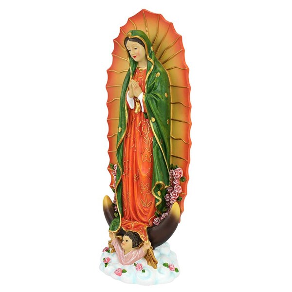 Design Toscano The Virgin of Guadalupe Religious Statue: Petite - JQ9300