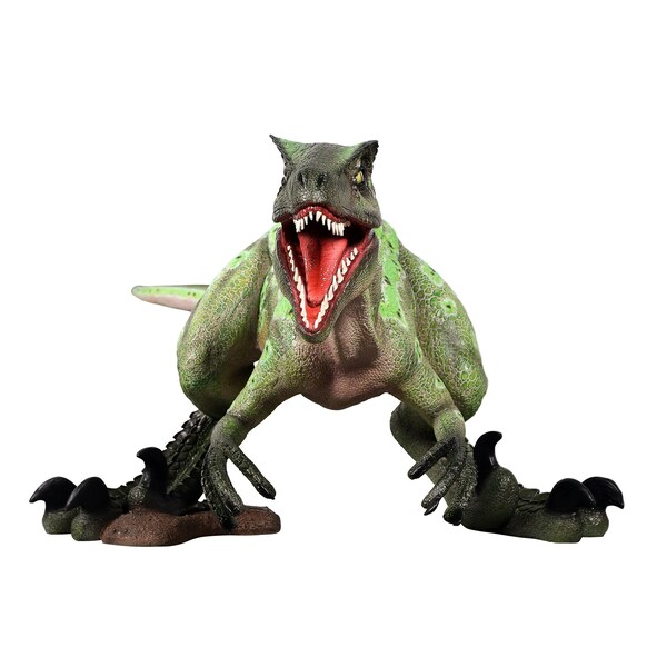 Design Toscano Creepy Claws Vicious Velociraptor Jurassic Dinosaur Statue - NE230020