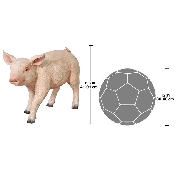 Design Toscano Piglet Porker, Baby Hog Sculpture - NE110084