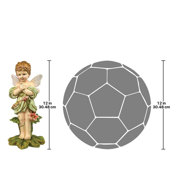 Design Toscano Gertie, the English Flower Fairy Statue - QM14015