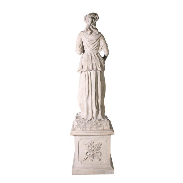 Design Toscano The Four Goddesses of the Seasons Statue: Spring Statue & Plinth - NE990057