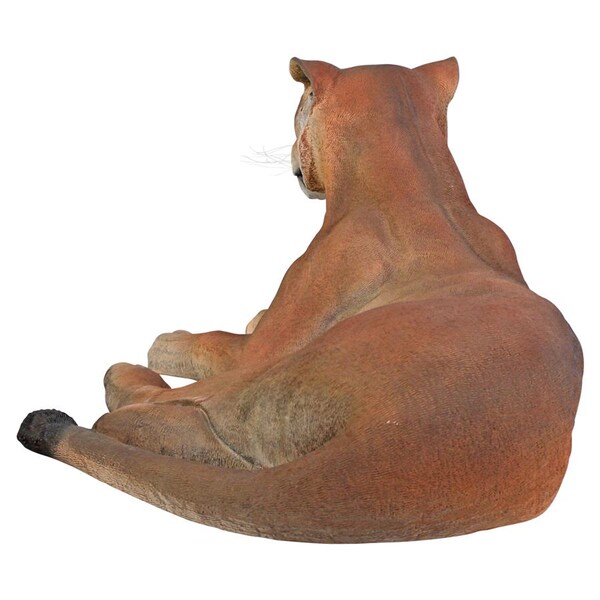 Design Toscano The Grand-Scale Wildlife Animal Collection: Lioness Lying Down Statue - NE80115