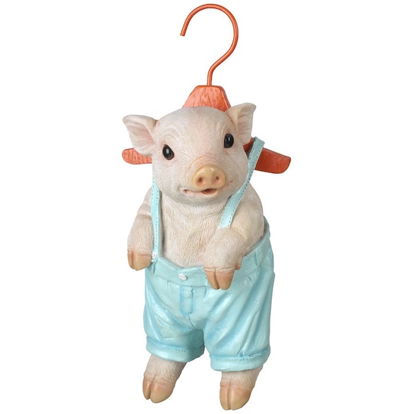 Design Toscano Hanger Hog Hanging Pig Statue: Set of Two - QM92929400