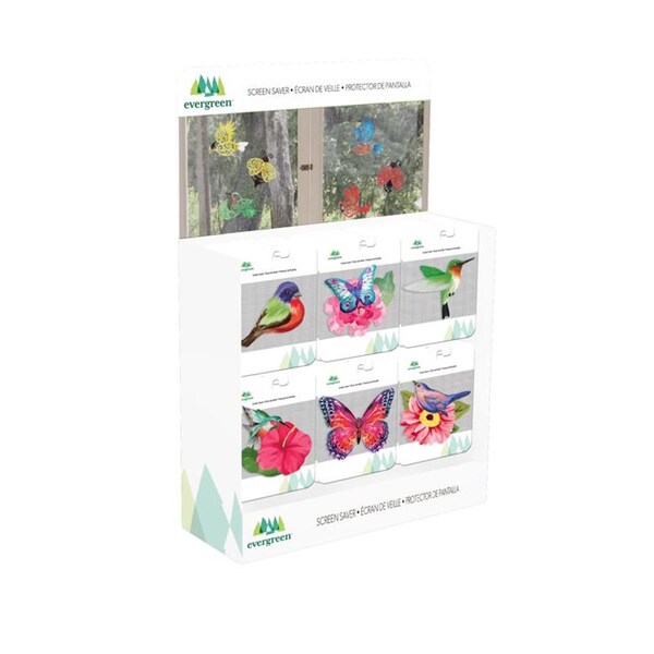 Conservatorio 4.25 in. Assorted Metal Screen Savers Outdoor Decoration, 78PK - CO3310363