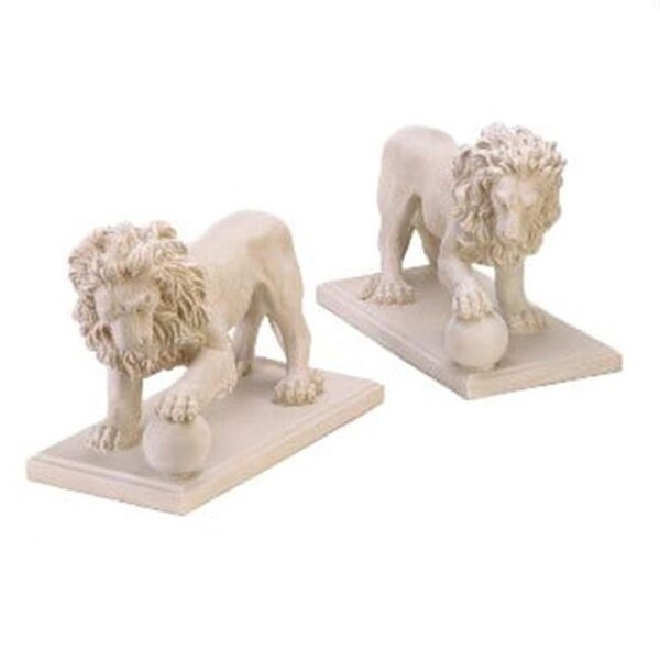 Lawnitator Regal Lion Statue Duo - LA146445